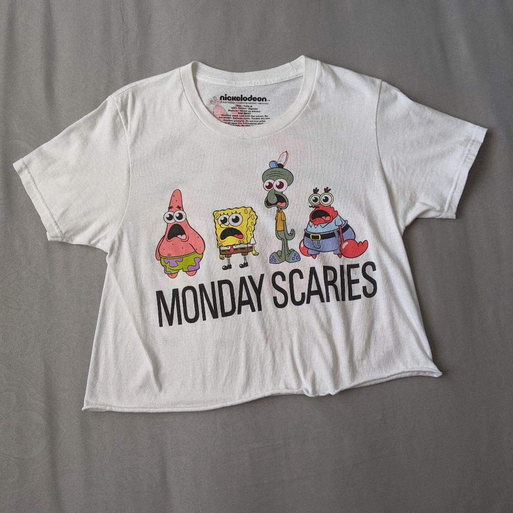 Sponge Bob crop top